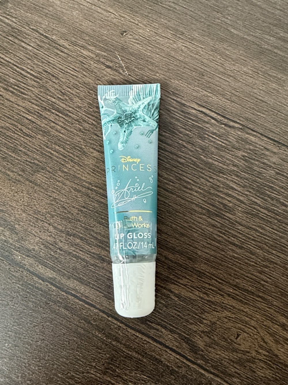 Bath & Body Works Teal Ariel Princess Lip Gloss